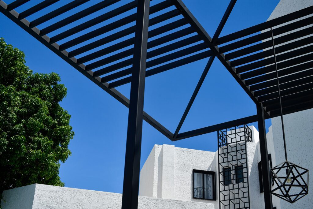 pergolas metal